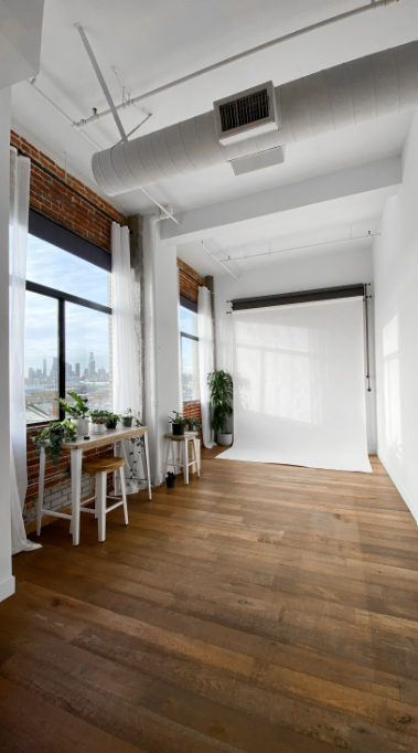 Dark hardwood flooring in a house